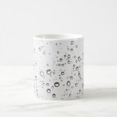 Fallende Regentropfen Kaffeetasse (Mittel)