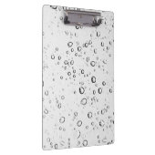 Fallende Regentropfen Klemmbrett (Rechts)