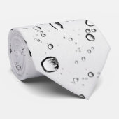 Fallende Regentropfen Krawatte (Gerollt)