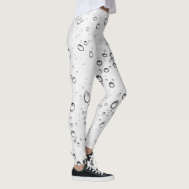 Fallende Regentropfen Leggings