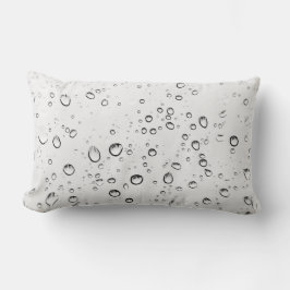 Fallende Regentropfen Lendenkissen