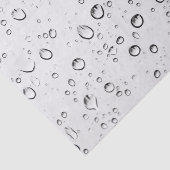 Fallende Regentropfen Seidenpapier (Ausschnitt)