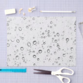 Fallende Regentropfen Seidenpapier (Handwerk)