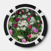 Fallende romantische Frühlingsvormitte Pokerchips (Rückseite)