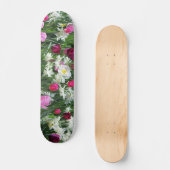 Fallende romantische Frühlingsvormitte Skateboard (Vorderseite)