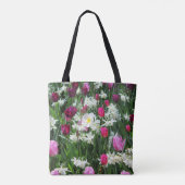 Fallende romantische Frühlingsvormitte Tasche (Rückseite)