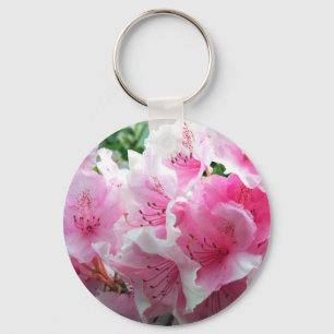 Fallende rosa Blumenblüten Schlüsselanhänger