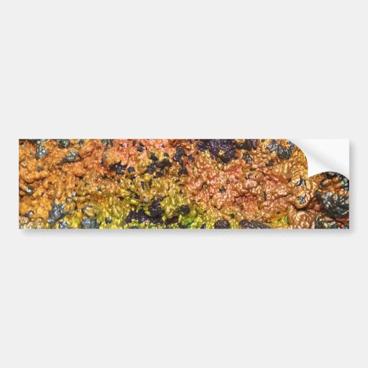 Fallende Rusty Sunset Stones Autoaufkleber (Vorne)