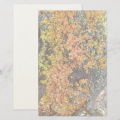 Fallende Rusty Sunset Stones Briefpapier (Vorne/Hinten)
