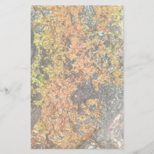 Fallende Rusty Sunset Stones Briefpapier (Vorderseite)