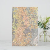 Fallende Rusty Sunset Stones Briefpapier (Stehend Vorderseite)