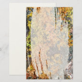 Fallende Rusty Sunset Stones Briefpapier (Vorne/Hinten)