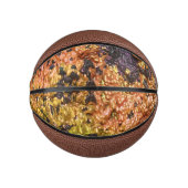 Fallende Rusty Sunset Stones Mini Basketball (Vorderseite)