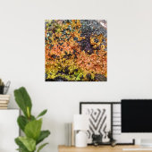 Fallende Rusty Sunset Stones Poster (Heimbüro)