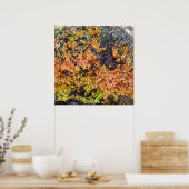 Fallende Rusty Sunset Stones Poster (Küche)