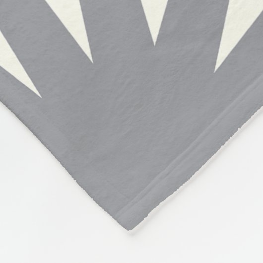 Fallende Schneeflocken Blizzard Fleece Blanket (Ecke)