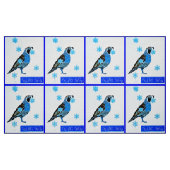 Fallende Schneemaschine Stoff (Fat Quarter (45,7 x 55,9 cm))