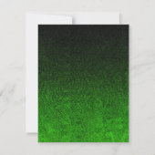 Fallende Schwarz/Grün-Glitzer-Gradient (Rückseite)