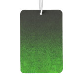 Fallende Schwarz/Grün-Glitzer-Gradient Autolufterfrischer (Rückseite)