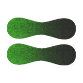 Fallende Schwarz/Grün-Glitzer-Gradient Baseball (Paneele)