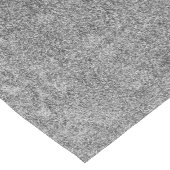 Fallende Silber- und Schwarz-Glitzer-Gradient Kurzer Tischläufer (Ecke)