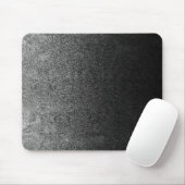 Fallende Silber- und Schwarz-Glitzer-Gradient Mousepad (Mit Mouse)