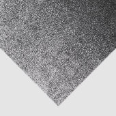 Fallende Silber- und Schwarz-Glitzer-Gradient Seidenpapier (Ausschnitt)