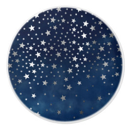 Fallende Silberstars Celestial Keramikknauf