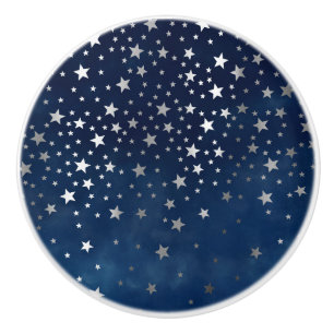 Fallende Silberstars Celestial Keramikknauf
