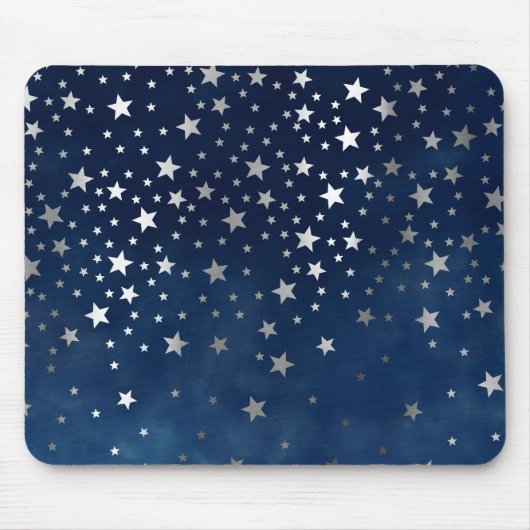 Fallende Silberstars Celestial Mousepad (Vorne)
