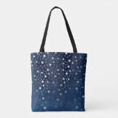 Fallende Silberstars Celestial Tasche (Rückseite)