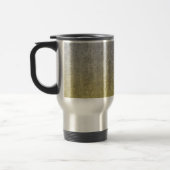 Fallende Silver & Gold Glitzer Gradient Reisebecher (Links)