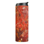 Fallende Sonnenuntergang Spritzer Stones Thermosbecher (Nach links gedreht)
