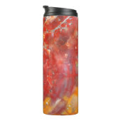 Fallende Sonnenuntergang Spritzer Stones Thermosbecher (Nach rechts gedreht)