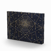 Fallende Spider Seidenstars Fotoblock (Rechts)