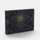 Fallende Spider Seidenstars Fotoblock (Links)