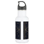 Fallende Spider Seidenstars Trinkflasche (Rückseite)