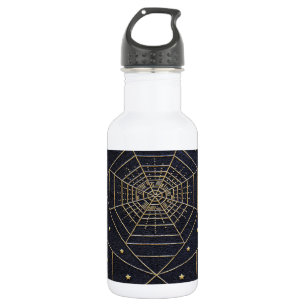Fallende Spider Seidenstars Trinkflasche