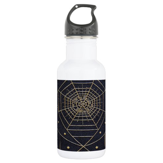 Fallende Spider Seidenstars Trinkflasche (Vorderseite)