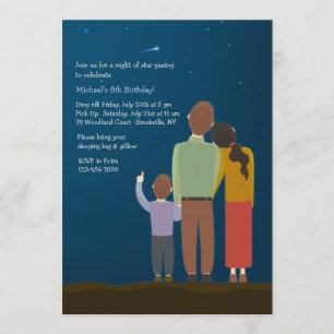 Fallende Star-Einladung Einladung