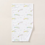 Fallende Sterne. Badhandtuch Set (Handtuch)