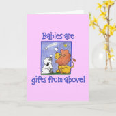 Fallende Sterne des Löwe- und Lammfanges Karte (Gelbe Blume)