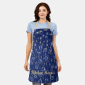 Fallende Sterne und Blasen-Schürze Schürze (Getragen)