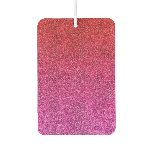 Fallende Valentine Glitzer Gradient Autolufterfrischer (Vorderseite)