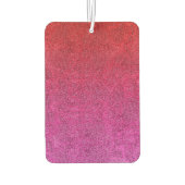 Fallende Valentine Glitzer Gradient Autolufterfrischer (Rückseite)