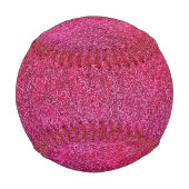 Fallende Valentine Glitzer Gradient Baseball (Rückseite)
