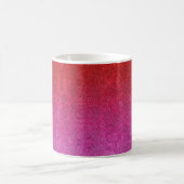 Fallende Valentine Glitzer Gradient Kaffeetasse (Mittel)
