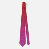 Fallende Valentine Glitzer Gradient Krawatte (Vorderseite)