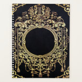 Fallende Verzierte Goldrahmen Planer (Vorderseite)