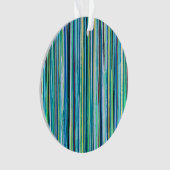 Fallende Wasser-Akrylornament Ornament (Vorderseite)